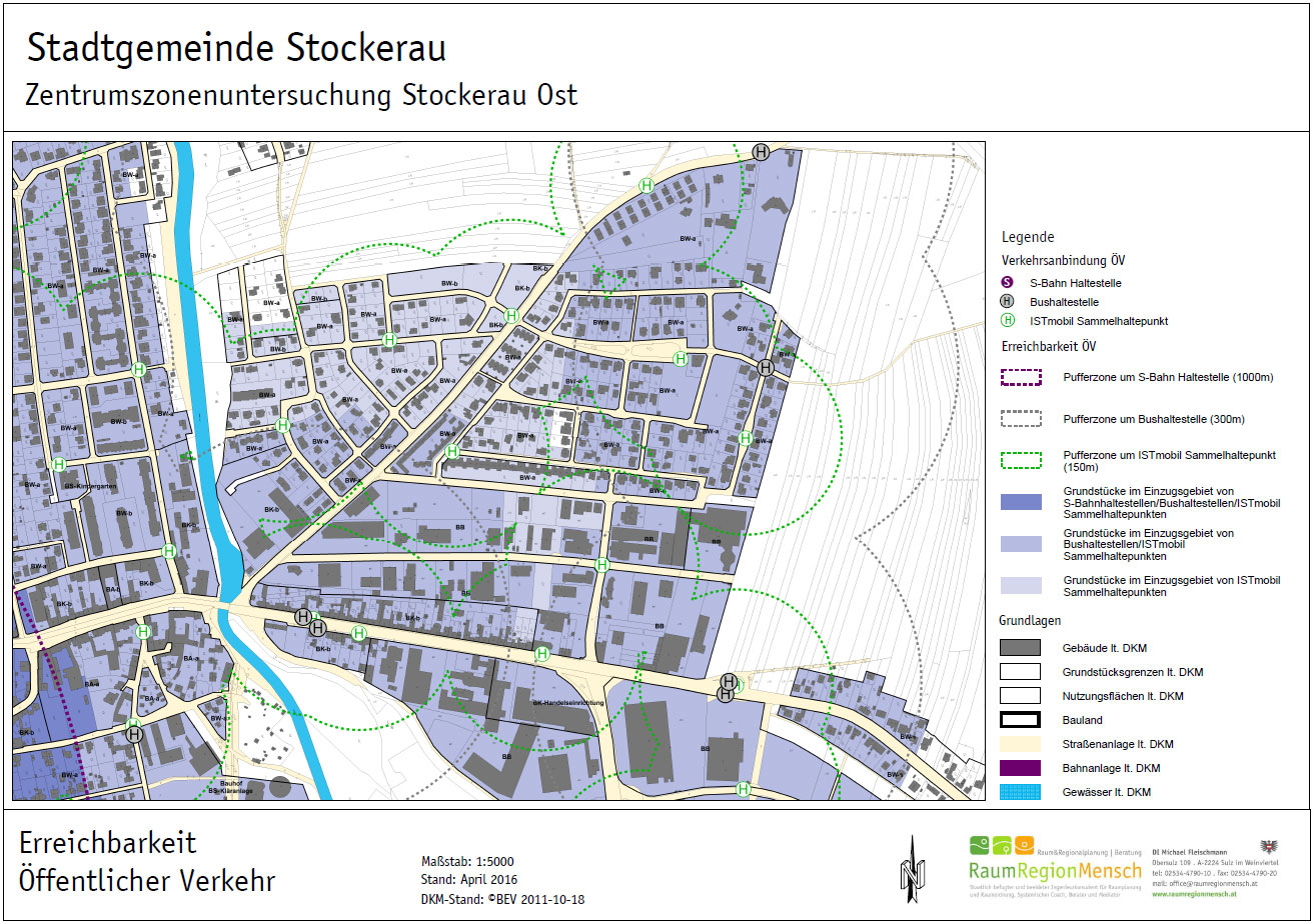 Zentrumszonenuntersuchung Stadtgemeinde Stockerau